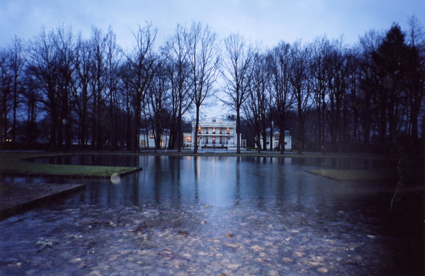 From across the pond across the road